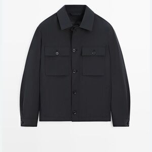 Zara Suede Leather Jacket